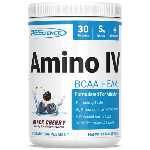 Amino IV, Black Cherry - 390 grams