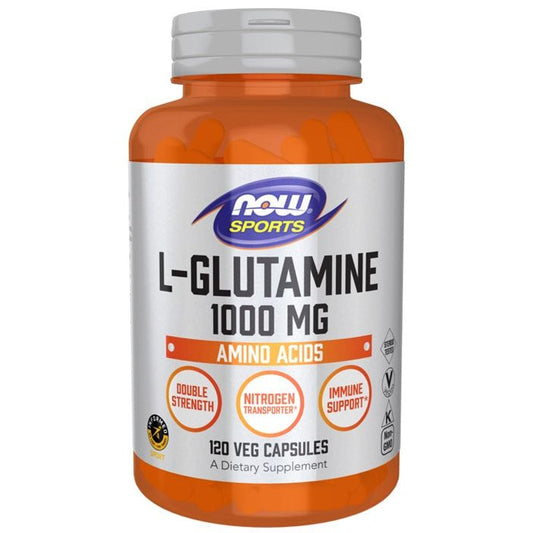 L-Glutamine, 1000mg - 120 vcaps