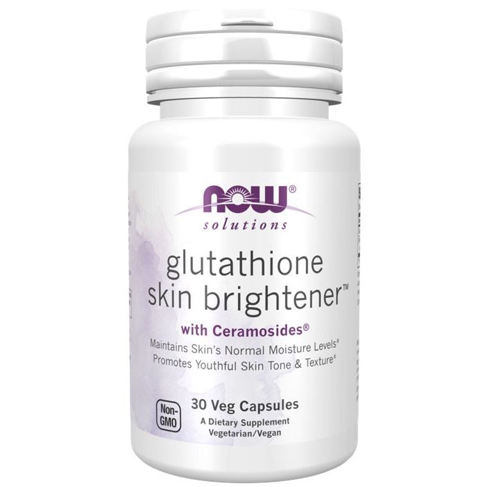 Glutathione Skin Brightener with Ceramosides - 30 vcaps