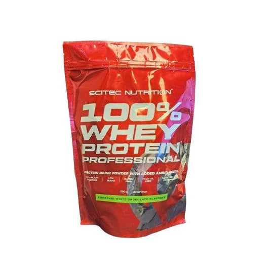 100% Whey Protein Professional, Pistachio White Chocolate - 500 grams
