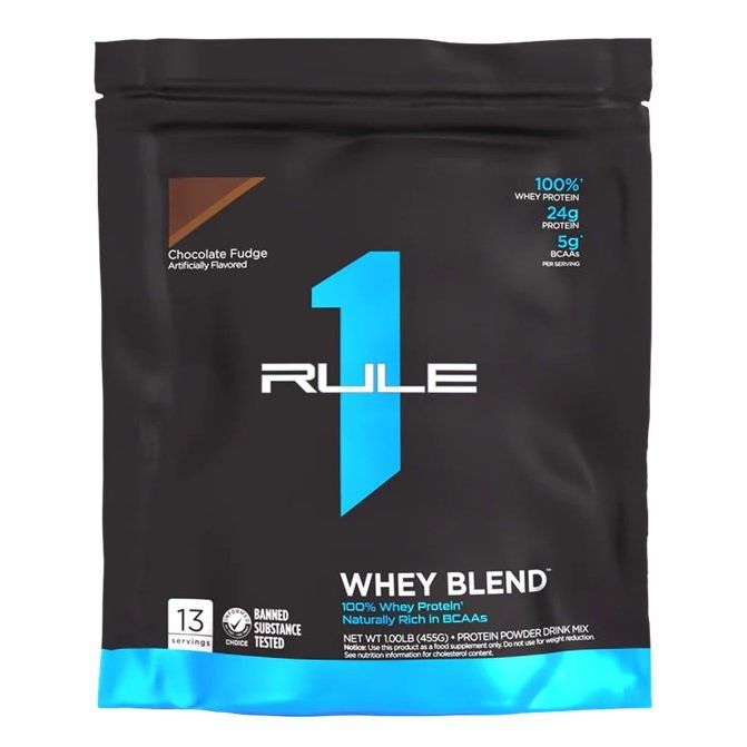R1 Whey Blend, Chocolate Fudge - 455 grams