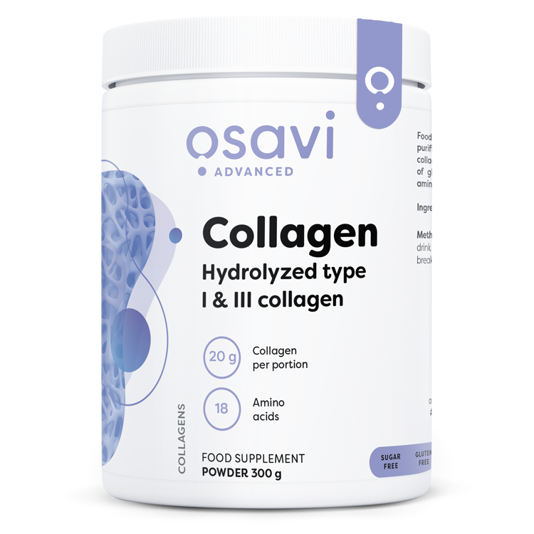 Collagen Peptides - Hydrolyzed Type 1 & 3 - 300 grams