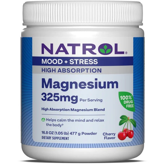 High Absorption Magnesium, 325mg (Cherry) - 477 grams