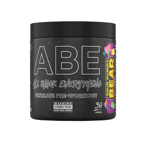 ABE - All Black Everything, Sour Gummy Bear - 375 grams