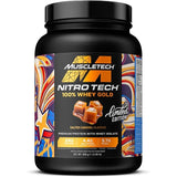 Nitro-Tech 100% Whey Gold, Salted Caramel - 908 grams
