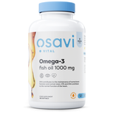 Omega-3 Fish Oil Molecularly Distilled, 1000mg (Lemon) - 180 softgels
