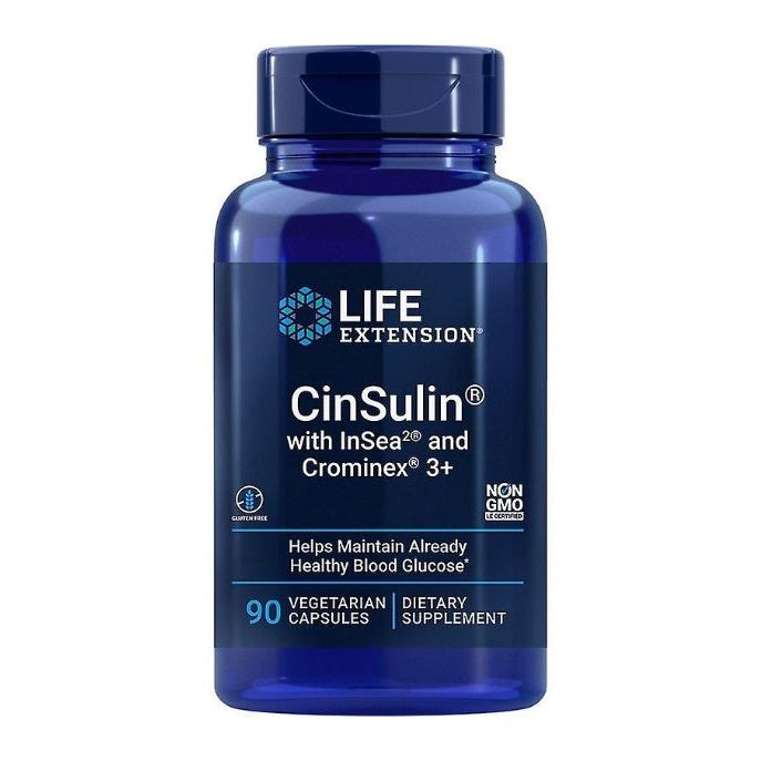 CinSulin with InSea2 & Crominex 3+ - 90 vcaps