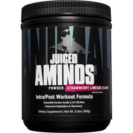Animal Juiced Aminos, Strawberry Limeade - 366 grams