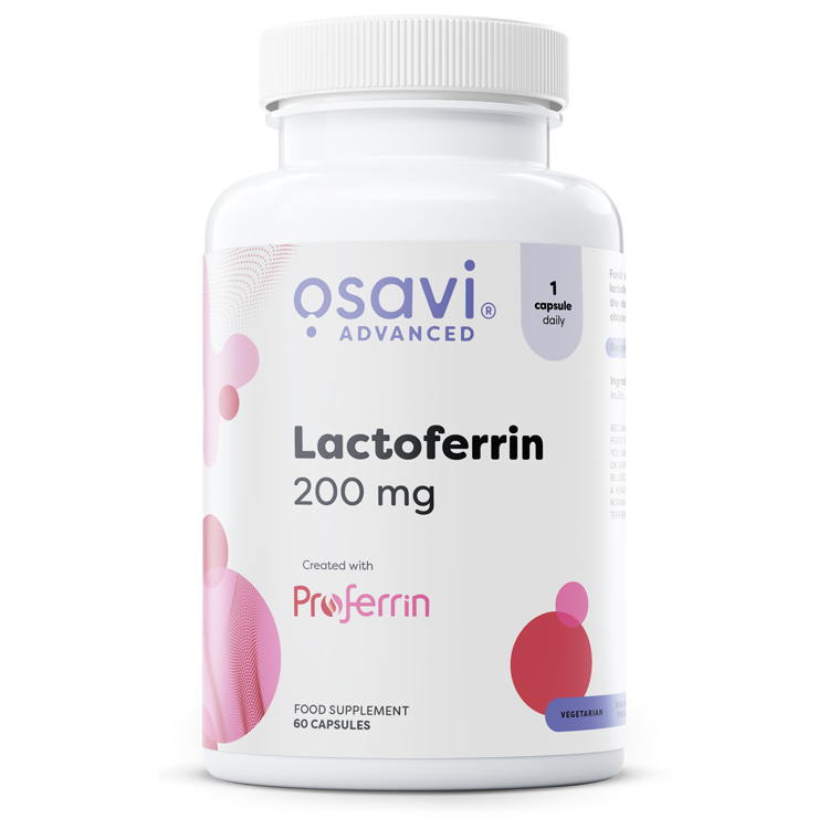 Lactoferrin, 200mg - 60 caps