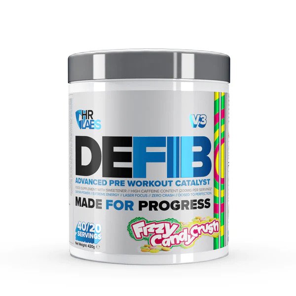 Defib V3 - Advanced Pre Workout Catalyst, Fizzy Candy Crush - 420 grams