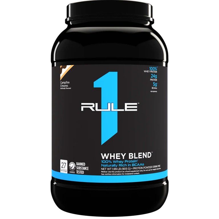 R1 Whey Blend, Campfire S'mores - 905 grams