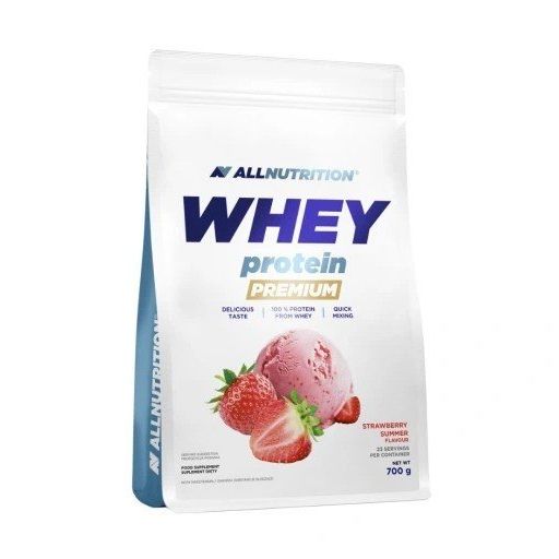 Whey Protein Premium, Strawberry Summer - 700 grams