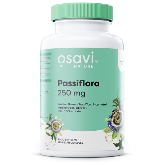 Passiflora, 250mg - 120 vegan caps