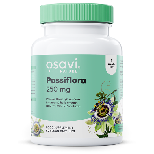 Passiflora, 250mg - 60 vegan caps