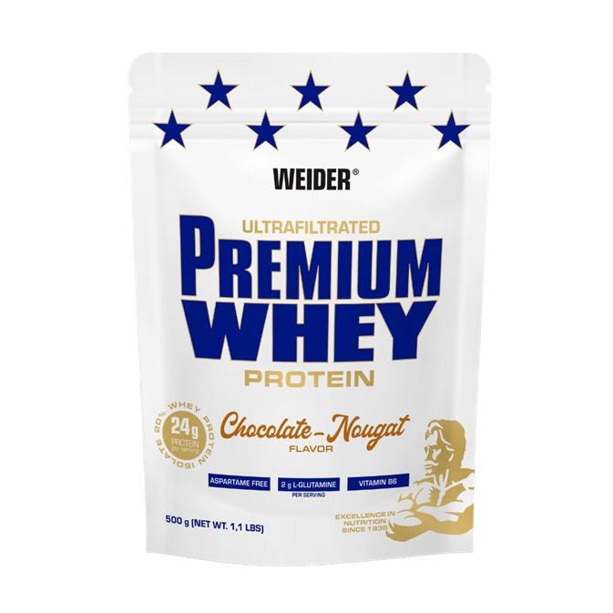 Premium Whey, Chocolate Nougat - 500 grams