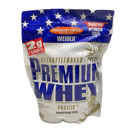 Premium Whey, Strawberry Vanilla - 500 grams