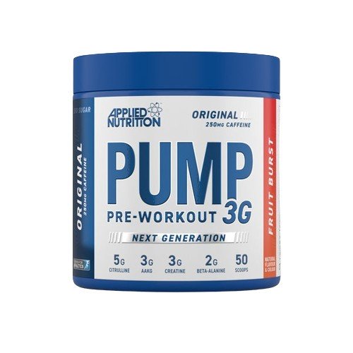 Pump 3G Pre-Workout, Fruit Burst - 375 grams