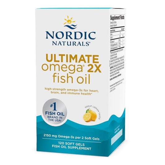 Ultimate Omega 2X, 2150mg Lemon - 120 softgels