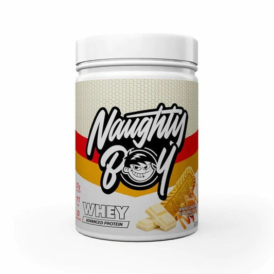 Advanced Whey, White Chocolate Caramel Biscuit - 900 grams