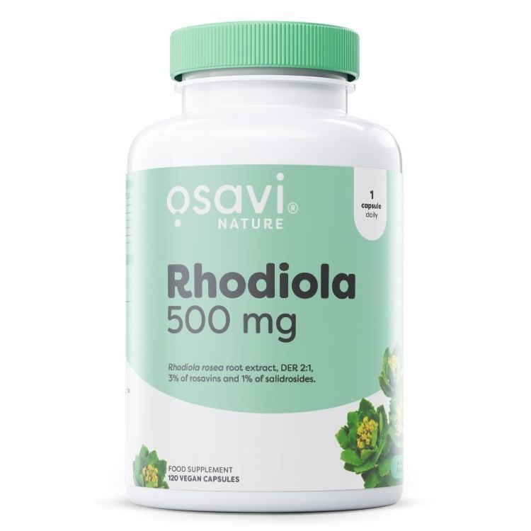 Rhodiola, 500mg - 120 vegan caps