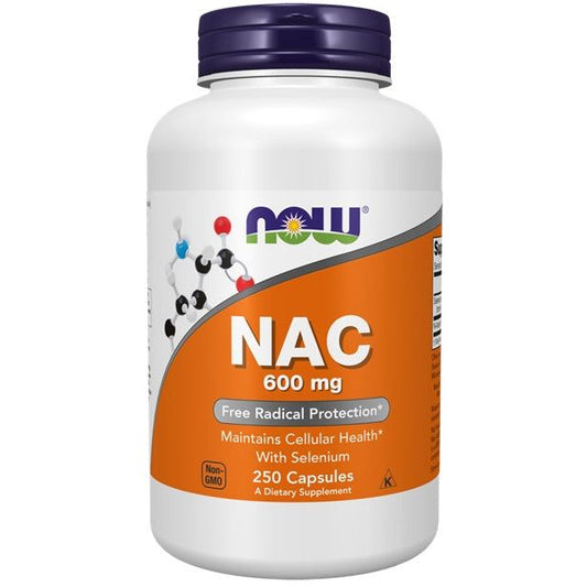 NAC with Selenium, 600mg - 250 caps
