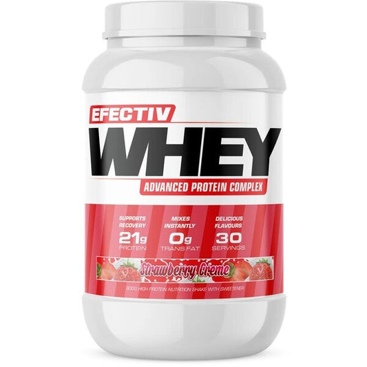 Whey Protein, Strawberry Creme - 900 grams