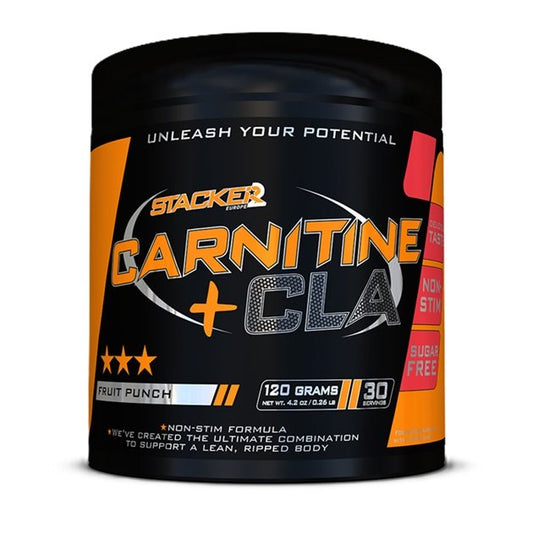 Carnitine + CLA, Fruit Punch - 120 grams