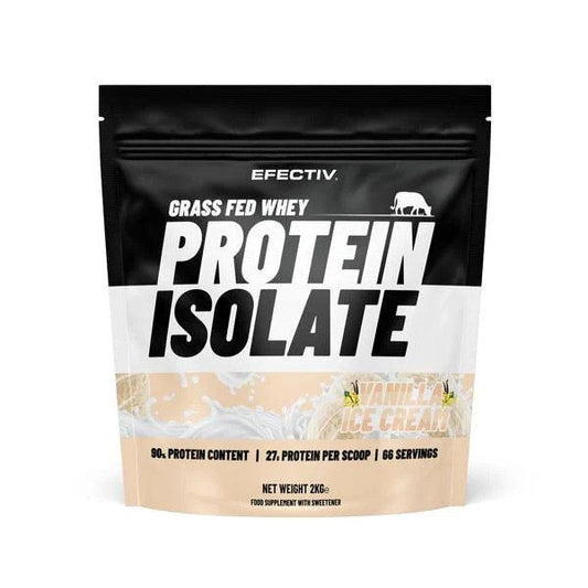 Grass Fed Whey Protein Isolate, Vanilla Ice Cream - 2000 grams