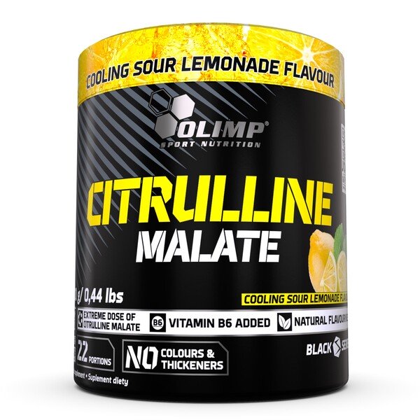 Citrulline Malate, Cooling Sour Lemonade - 200 grams