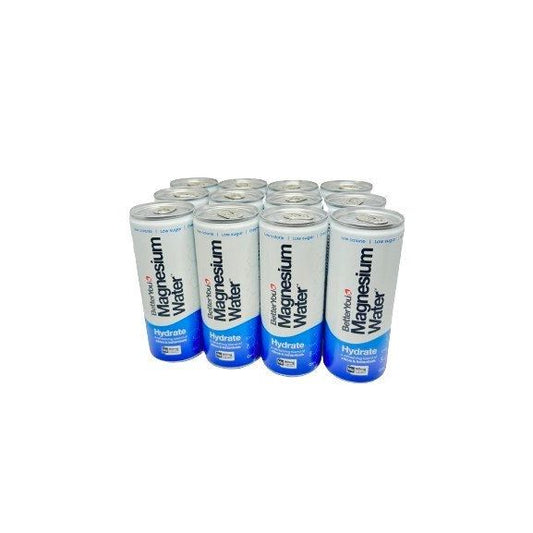 Magnesium Water Hydrate, Citrus & Botanicals - 12 x 250 ml.