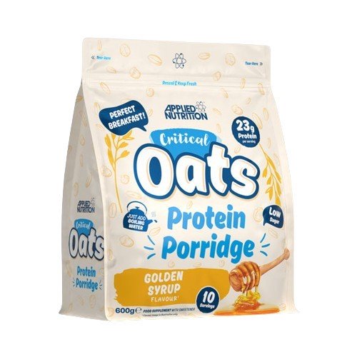 Critical Oats Protein Porridge, Golden Syrup - 600 grams