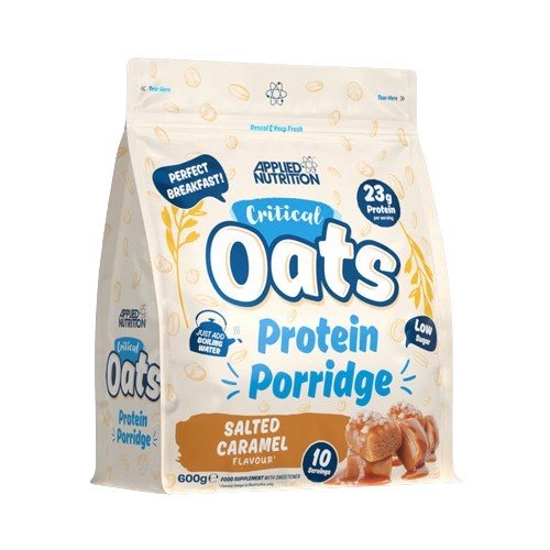 Critical Oats Protein Porridge, Salted Caramel - 600 grams