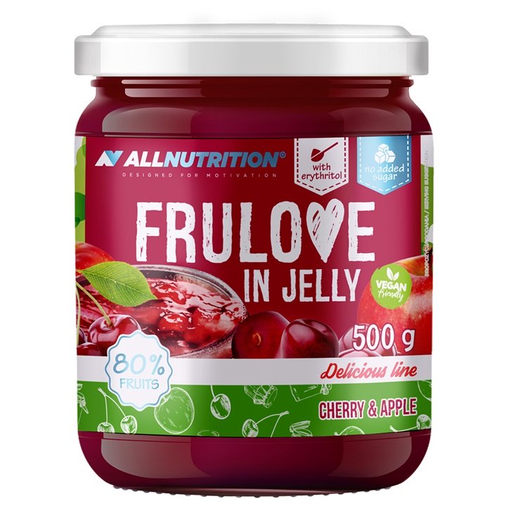 Frulove In Jelly, Cherry & Apple - 500 grams