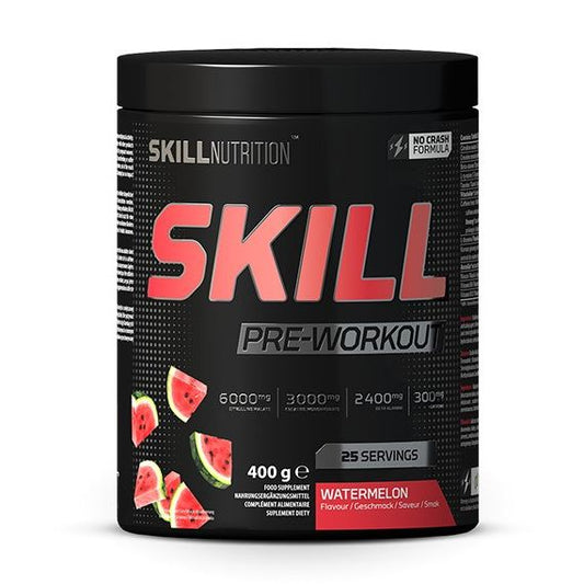 Skill Pre-Workout, Watermelon - 400 grams