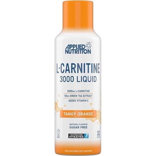 L-Carnitine Liquid 3000, Tangy Orange - 480 ml.