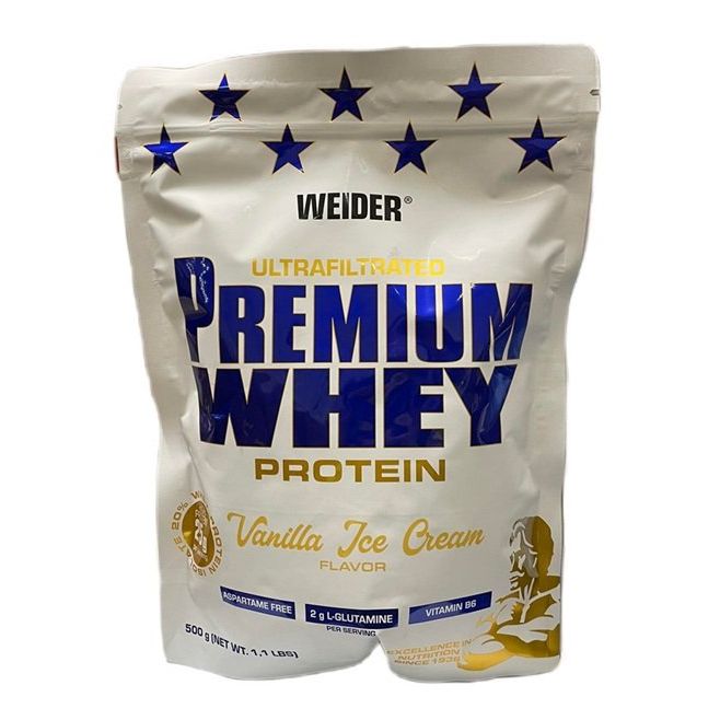 Premium Whey, Vanilla Ice Cream - 500 grams