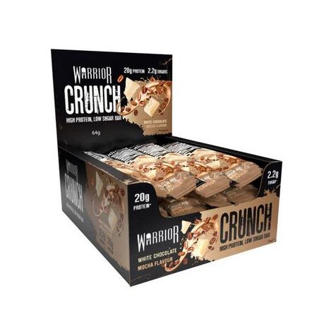 Crunch Bar, White Chocolate Mocha - 12 bars