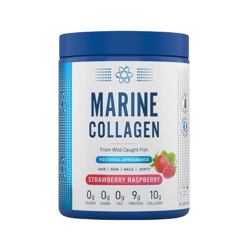 Marine Collagen, Strawberry Raspberry - 300 grams