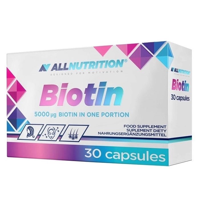 Biotin, 5000mcg - 30 caps