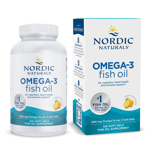 Omega-3, 690mg Lemon - 120 softgels