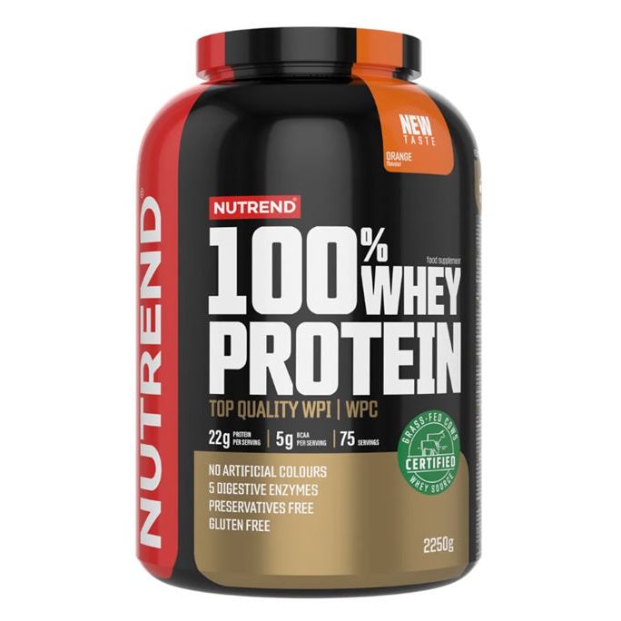 100% Whey Protein, Orange - 2250 grams