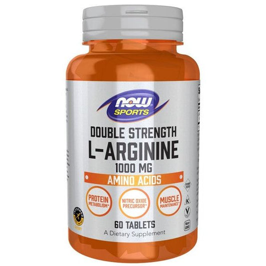 L-Arginine, 1000mg - 60 tablets