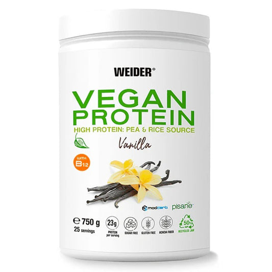 Vegan Protein, Vanilla - 750 grams