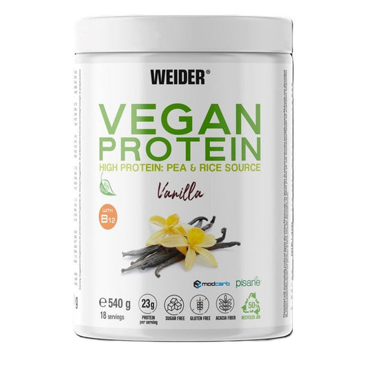 Vegan Protein, Vanilla - 540 grams