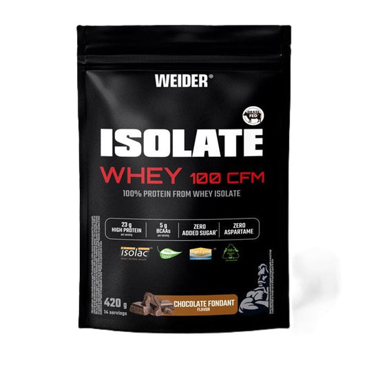 Isolate Whey 100 CFM, Chocolate Fondant - 420 grams