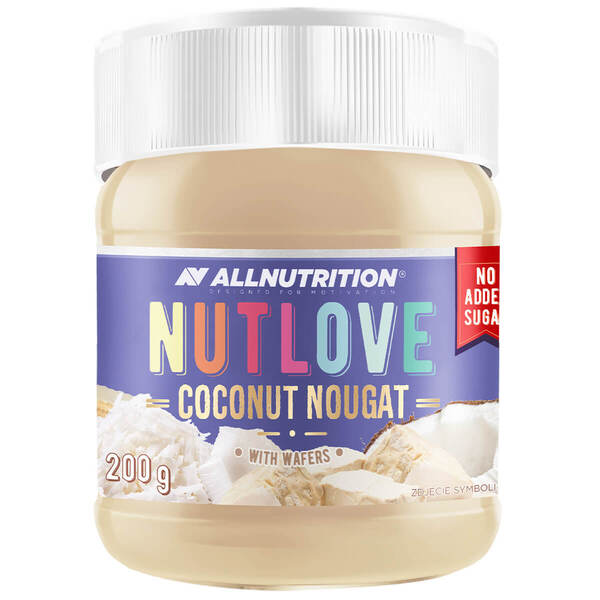 Nutlove Coconut Nougat with Wafers - 200 grams