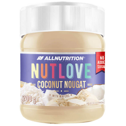 Nutlove Coconut Nougat with Wafers - 200 grams