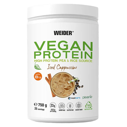 Vegan Protein, Iced Cappuccino - 750 grams