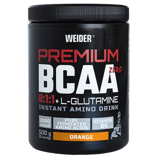Premium BCAA Zero, Orange - 500 grams