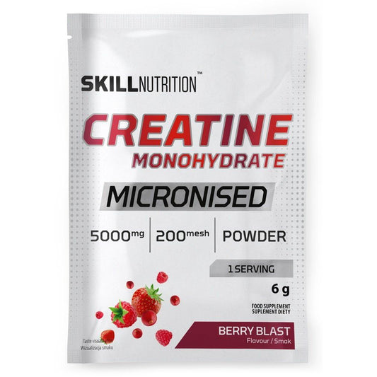 Micronised Creatine Monohydrate, Berry Blast - 6 grams (1 serving)